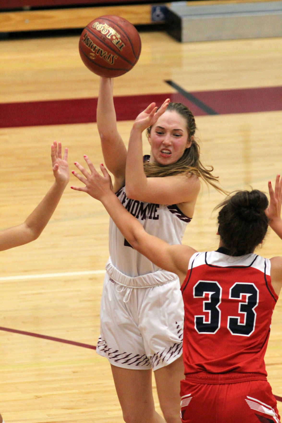 Chippewa Falls at Menomonie girls basketball 12-6-19